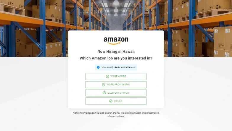 Higher Income Jobs​ Amazon From Home - (US)