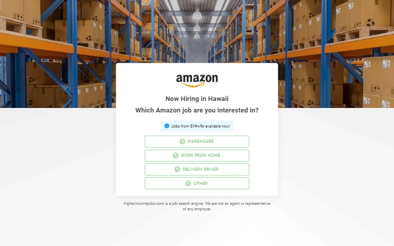 Higher Income Jobs​ Amazon From Home - (US)